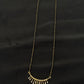 14K Gold Diamond Mangalsutra with Cascading Sparkle , IGI Certified 0.36 ct Diamonds, 4.864g Net Gold