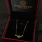 14K Gold Diamond Mangalsutra Necklace , IGI Certified 0.08 ct Diamond, 4.744g Net Gold