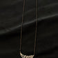 14K Gold Diamond Mangalsutra with Leaf-Inspired Pendant , IGI Certified 0.56 ct Diamonds, 5.19g Net Gold