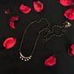 14K Gold Diamond Mangalsutra with Dainty Drops , IGI Certified 0.22 ct Diamonds, 3.00g Net Gold