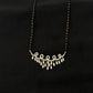 14K Gold Diamond Mangalsutra , 5.232g Gold , 0.64 Ct IGI Certified Diamonds