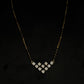 14K Gold V-Shape Diamond Mangalsutra , 5.41g Gold , 0.74 Ct IGI Certified Diamonds