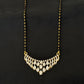 14K Gold Diamond Mangalsutra with Statement Pendant , IGI Certified 1.08 ct Diamonds, 6.884g Net Gold
