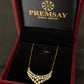 14K Gold Diamond Mangalsutra with Statement Pendant , IGI Certified 1.08 ct Diamonds, 6.884g Net Gold