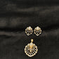 14K Gold Diamond Pendant Set with Fan-Inspired Design – IGI Certified 0.81 ct Diamonds, 4.728g Net Gold(Without Chain)
