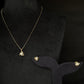 14K Gold Diamond Pendant Set with Modern Triangular Design – IGI Certified 0.35 ct Diamonds, 2.68g Net Gold(Without Chain)