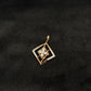14K Gold Diamond Pendant Set with Teardrop Design – IGI Certified 0.35 ct Diamonds, 2.68g Net Gold(Without Chain)