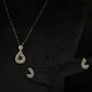 14K Gold Diamond Pendant Set with Blue Gemstone Accents – IGI Certified 3.31 ct Diamonds, 11.348g Net Gold(Without Chain)