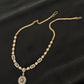 14K Gold Diamond Necklace Set with Elegant Floral & Geometric Design – IGI Certified 6.35 ct Diamonds, 21.14g Net Gold