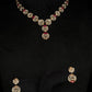 14K Gold Diamond & Ruby Necklace Set – IGI Certified 2.97 ct Diamonds, 21.368g Net Gold