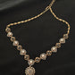 14K Gold Diamond Necklace Set with Intricate Floral Design – IGI Certified 5.6 ct Diamonds, 26.87g Net Gold