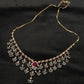 14K Gold Diamond Necklace Set with Intricate Floral Design – IGI Certified 4.28 ct Diamonds, 44.354g Net Gold