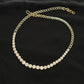 14K Gold Diamond Cluster Necklace Set – IGI Certified 4.31 ct Diamonds, 19.928g Net Gold
