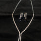 14K Gold Diamond & Blue Gemstone Necklace Set – IGI Certified 9.63 ct Diamonds, 53.724g Net Gold