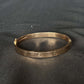 22K Gold Bangle with Iconic Screw Motif