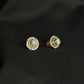18kt Gold Classic Floral Diamond Cluster Earrings | IGI Certified, Gross Wt: 6.29, Net Wt: 5.916, Diamond. Wt 1.87