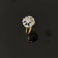 18K Gold Diamond Ring with IGI Certified 0.58 ct Diamonds, 2.534g Net Gold