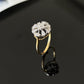 18K Gold Diamond Ring with IGI Certified 0.58 ct Diamonds, 2.534g Net Gold