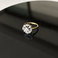18K Gold Diamond Ring with IGI Certified 0.58 ct Diamonds, 2.534g Net Gold