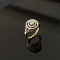18K Gold Diamond Ring with IGI Certified 0.51 ct Diamonds, 2.858g Net Gold