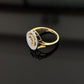 18K Gold Diamond Ring with IGI Certified 0.51 ct Diamonds, 2.858g Net Gold