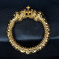 22K Gold Bangle with Intricate Woven Design