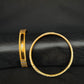 22K Gold Bangle Set with Sparkling Accents from Premsay Jewellers