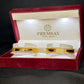 22K Gold Bangle Set with Sparkling Accents from Premsay Jewellers