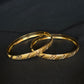 22K Gold Bangle Set - Timeless Elegance
