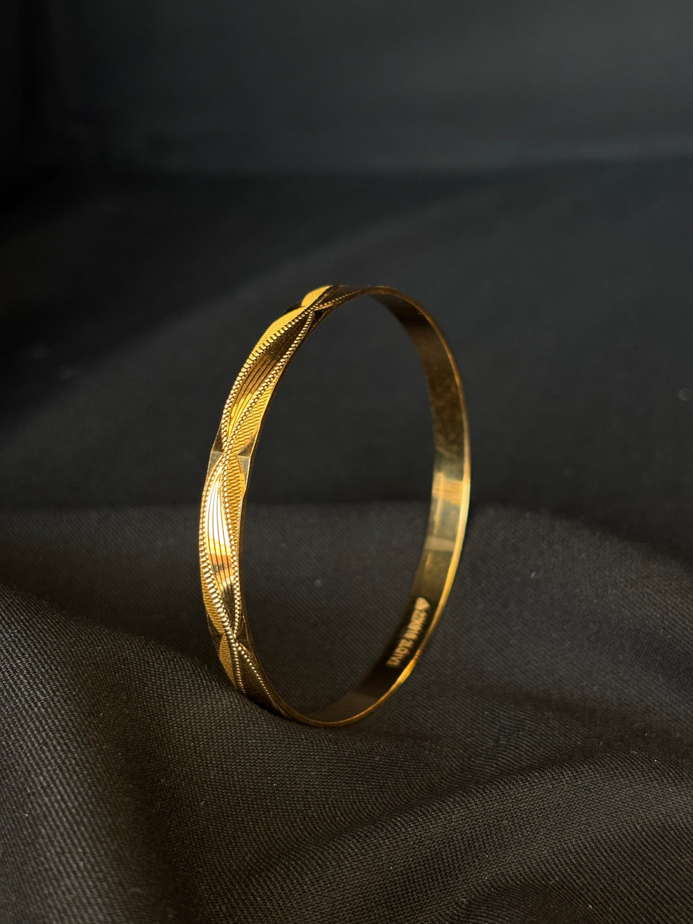 22K Gold Bangle Set