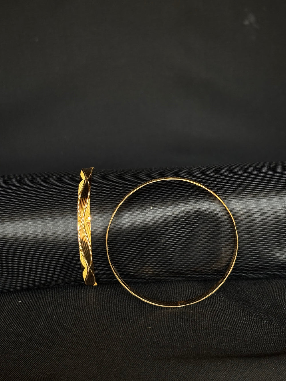 22K Gold Bangle Set