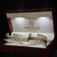22K Gold Bangle Set with Intricate Detailing