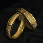 22K Gold Bangles - Intricate Design & Rich Finish