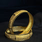 22K Gold Bangles - Intricate Design & Rich Finish