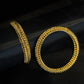 22K Gold Bangles with Textured Detail