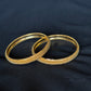22K Gold Beaded Bangle Set