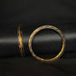 22K Gold Bangle Set with Diamond-Cut Detailing