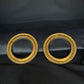 22K Gold Beaded Bangle Set with Fine Detail