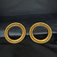 22K Gold Beaded Bangle Set with Fine Detail
