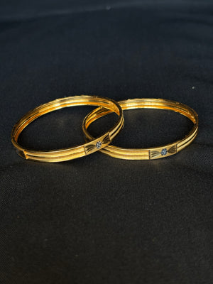 22K Gold Bangle Set from Premsay Jewellers
