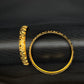 22K Gold Bangles with Geometric Design by Premsay Jewellers