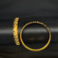 22K Gold Bangles with Geometric Design by Premsay Jewellers