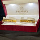 22K Gold Bangles with Geometric Design by Premsay Jewellers