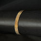22K Gold Bangles with Dotted Texture - Set of 4