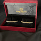 22K Gold Bangles with Dotted Texture - Set of 4