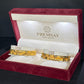 22K Gold Bangle Set with Intricate Beadwork from Premsay Jewellers