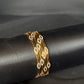 22K Gold Diamond-Cut Bangles - Set of 4, Elegant Indian Jewelry
