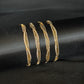 22K Gold Bangle Set - Exquisite Craftsmanship, Timeless Elegance