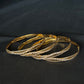 22K Gold Bangle Set - Exquisite Craftsmanship, Timeless Elegance