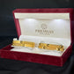 22K Gold Bangles with Polished Accents from Premsay Jewellers